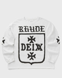 Rhude DEIX Shield Oversized LS TEE white
