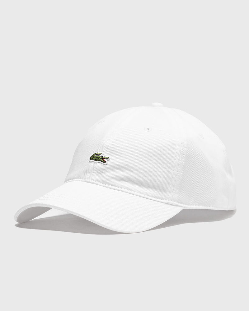 Lacoste COTTON TWILL CAP white