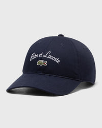 Lacoste X BSTN Cotton Twill CAP '10th Anniversary‘ blue