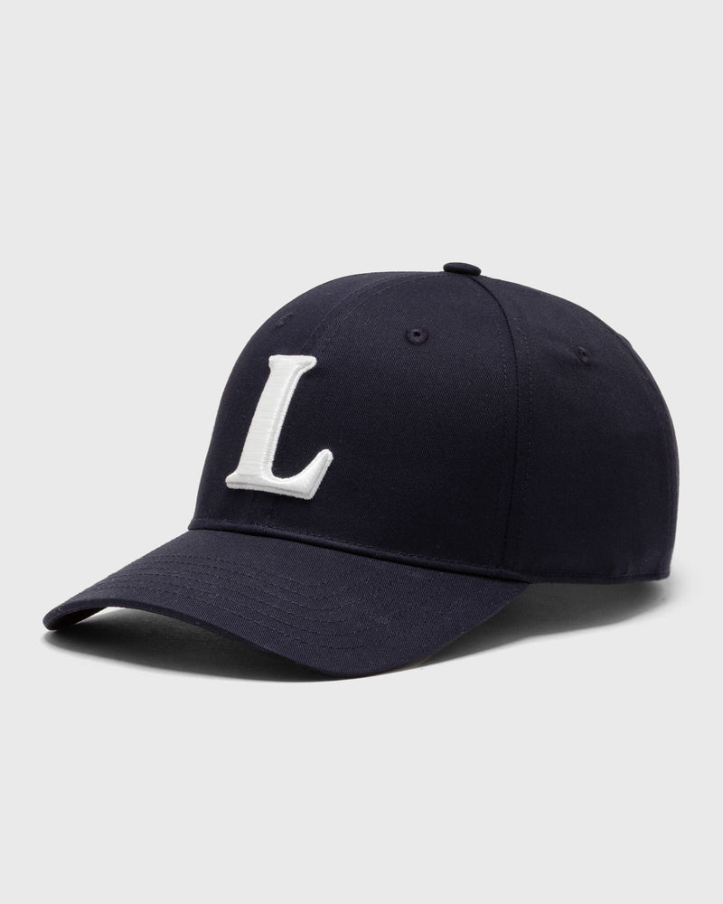 Lacoste 3D EMBROIDERED COTTON TWILL BASEBALL CAP blue