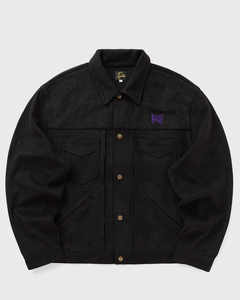 Needles Penny Jean Jacket - Synthetic Suede black