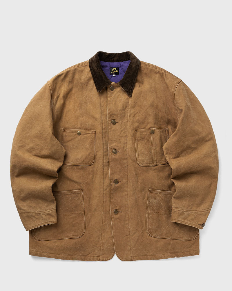 Needles Coverall Kakishibu Paint brown