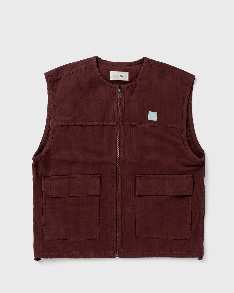 American vintage RYGBAY VEST JACKET (BSTN EXCLUSIVE) red