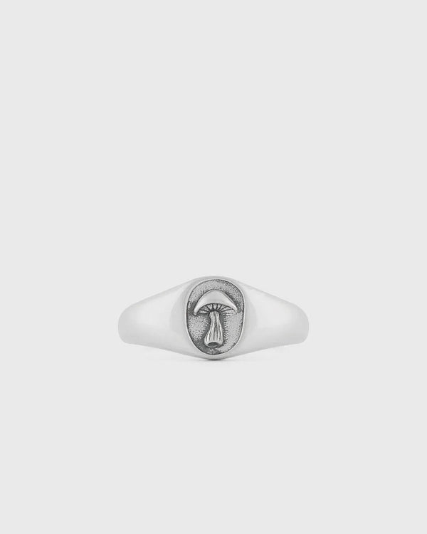 Serge Denimes Silver Mushroom Ring