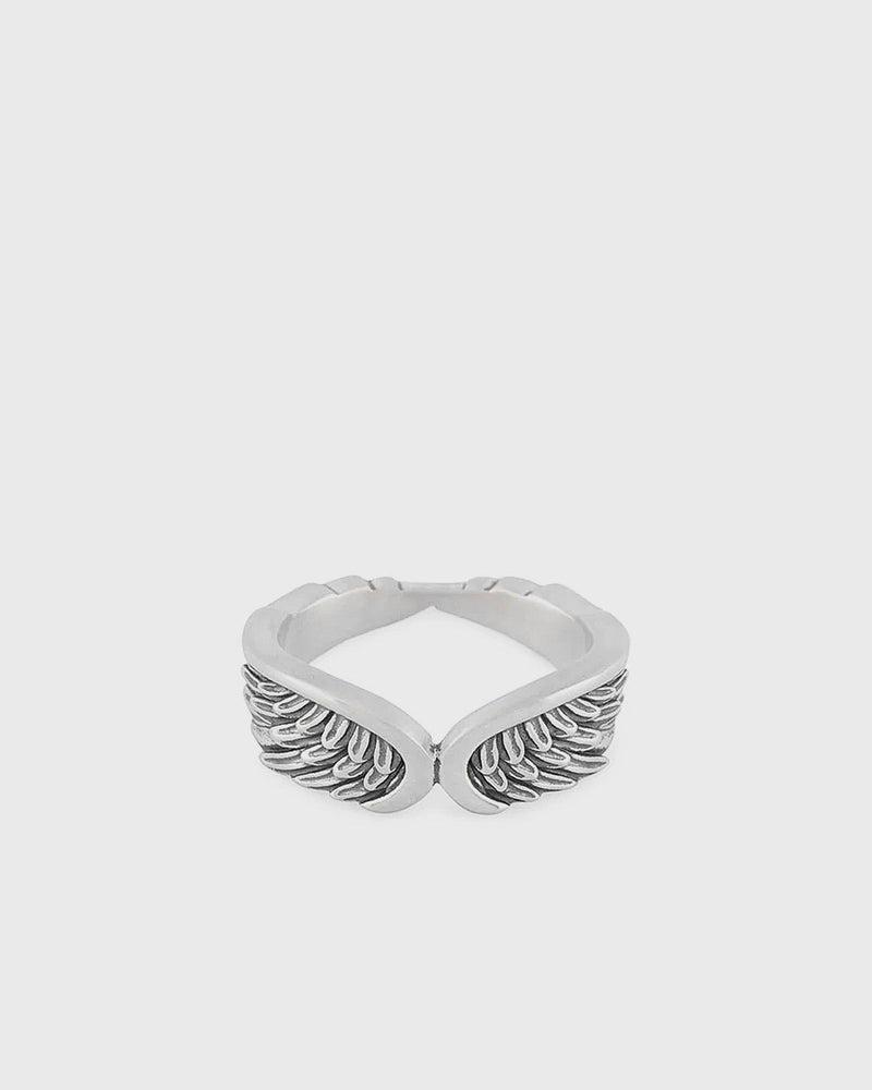 Serge Denimes Silver Angel Ring