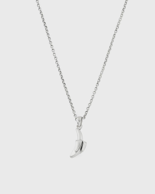 Serge DeNimes Silver Banana Necklace silver