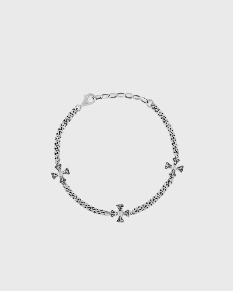 Serge Denimes Silver Clement Bracelet