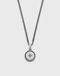 Serge Denimes Silver Guard Necklace