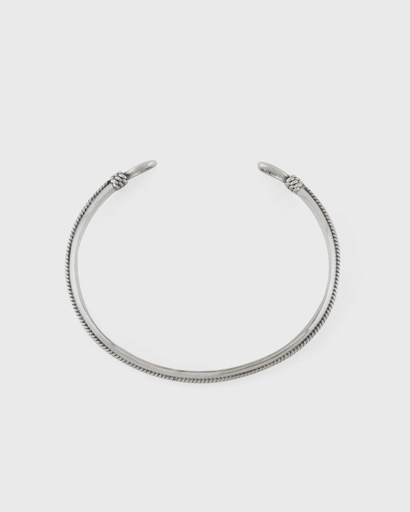Serge DeNimes Silver Lasso Bangle silver