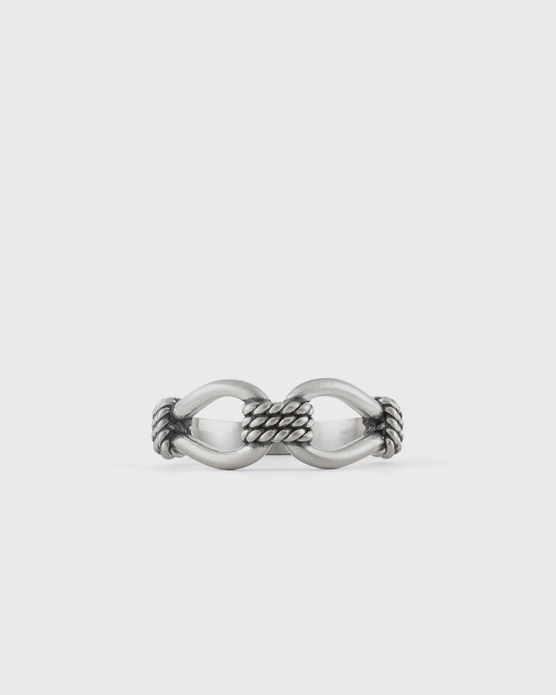 Serge DeNimes Silver Lasso Ring silver