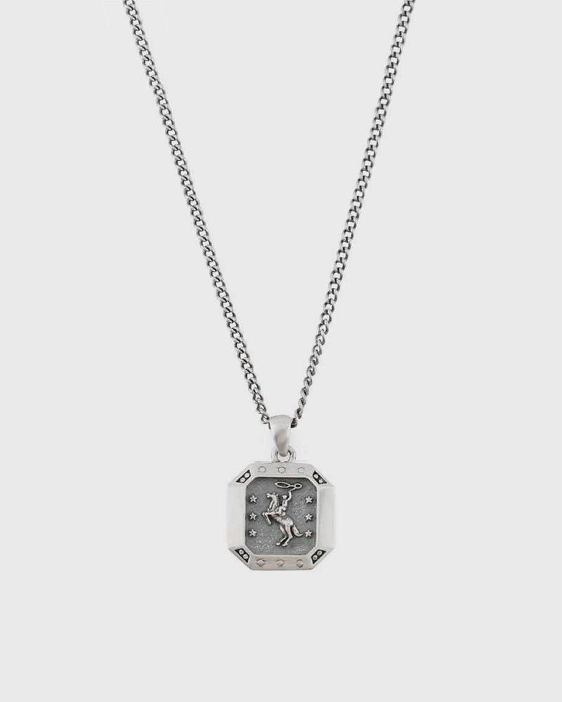 Serge DeNimes Silver Rodeo Necklace silver
