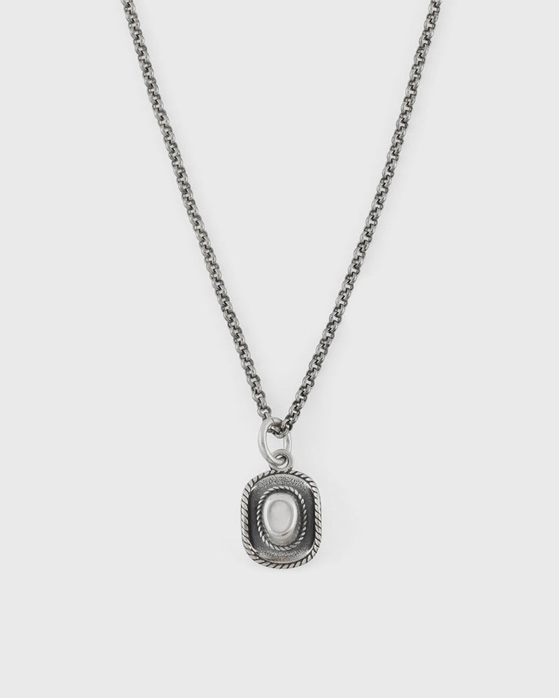 Serge DeNimes Silver Stetson Necklace silver