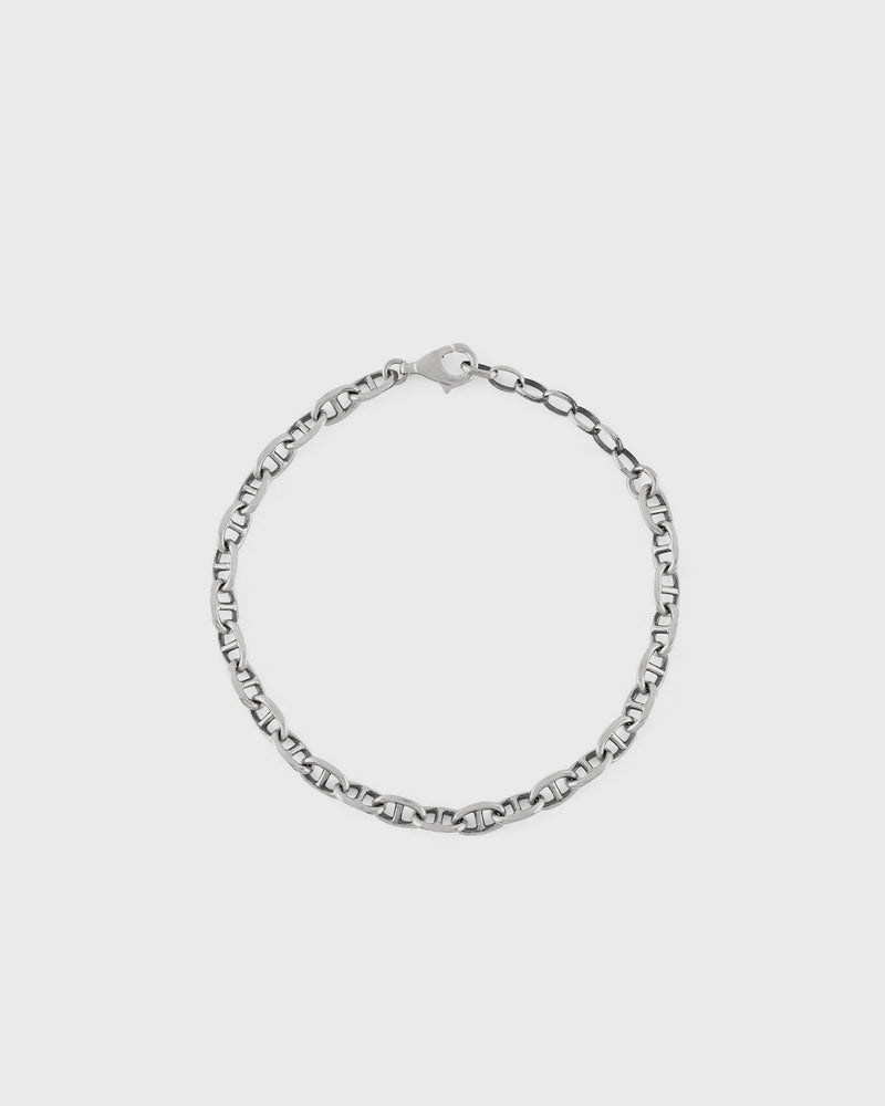 Serge Denimes Silver Wanted Bracelet