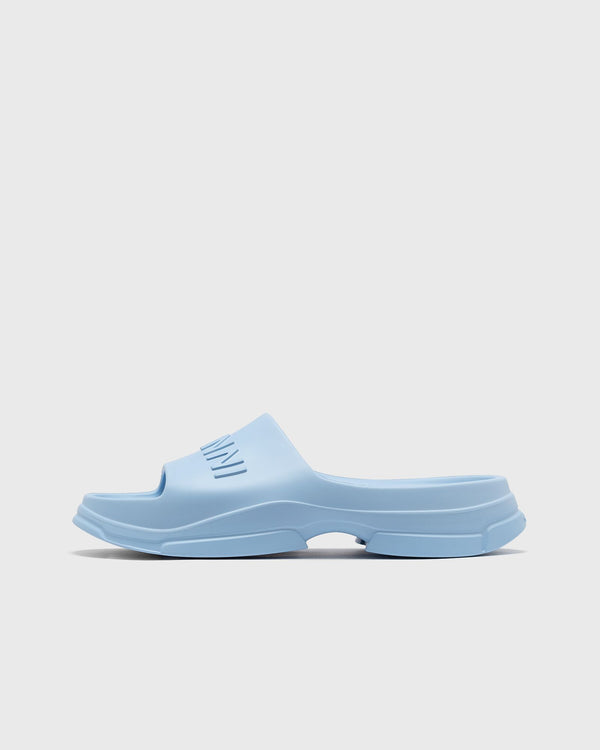 Ganni Light Weight Pool Slide blue