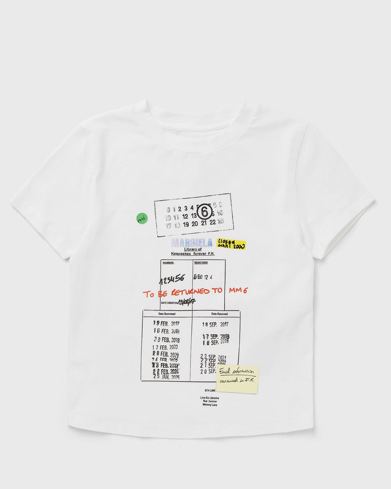 Maison Margiela Mm6 T-Shirt White