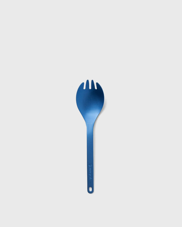 Snow Peak TITANIUM SPORK blue