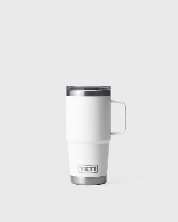 Yeti Rambler 20 Oz Travel Mug white