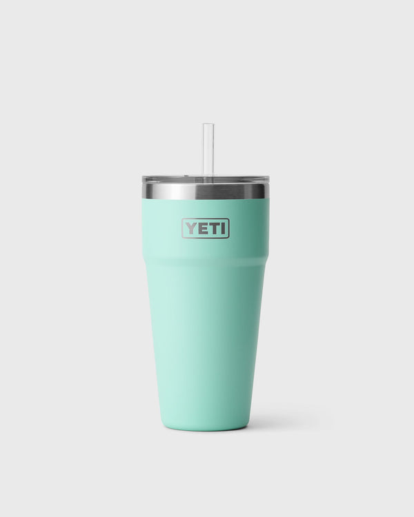 Yeti 26 OZ STACKABLE CUPWITH STRAW LID green