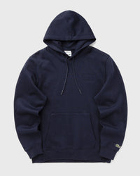 Lacoste Embossed Branding Hoodie Blue