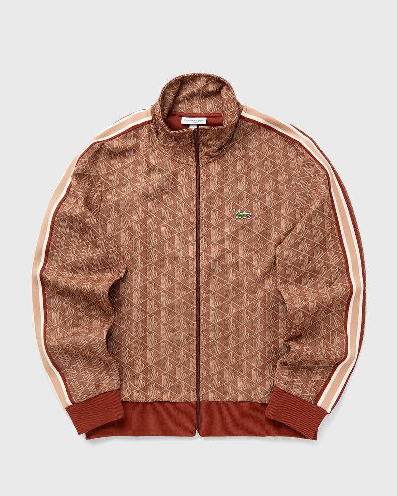 Lacoste PARIS MONOGRAM TRACKJACKET brown