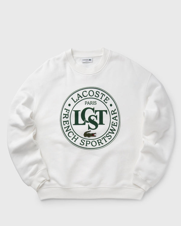 Lacoste Loose fit SWEATSHIRT white