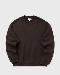 Lacoste Loose Fit Heavy Fleece Sweatshirt Brown