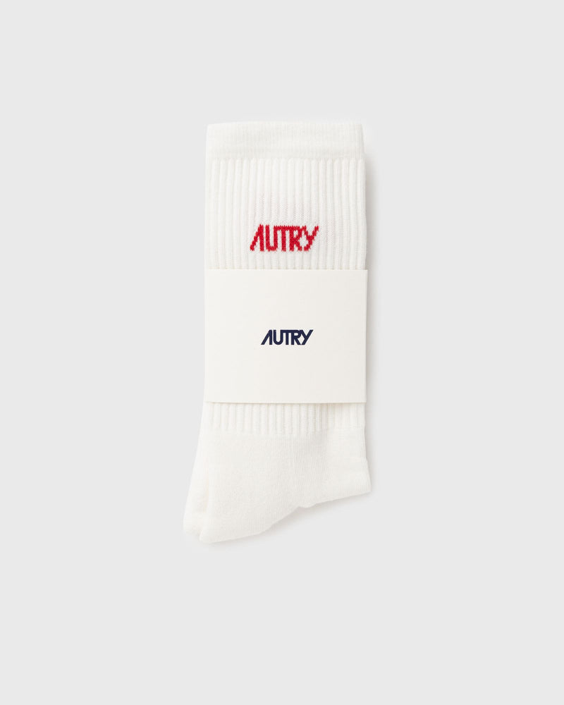 Autry Action Shoes SOCKS MAIN white