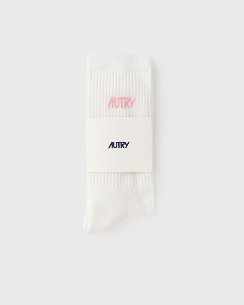 Autry Action Shoes SOCKS MAIN white