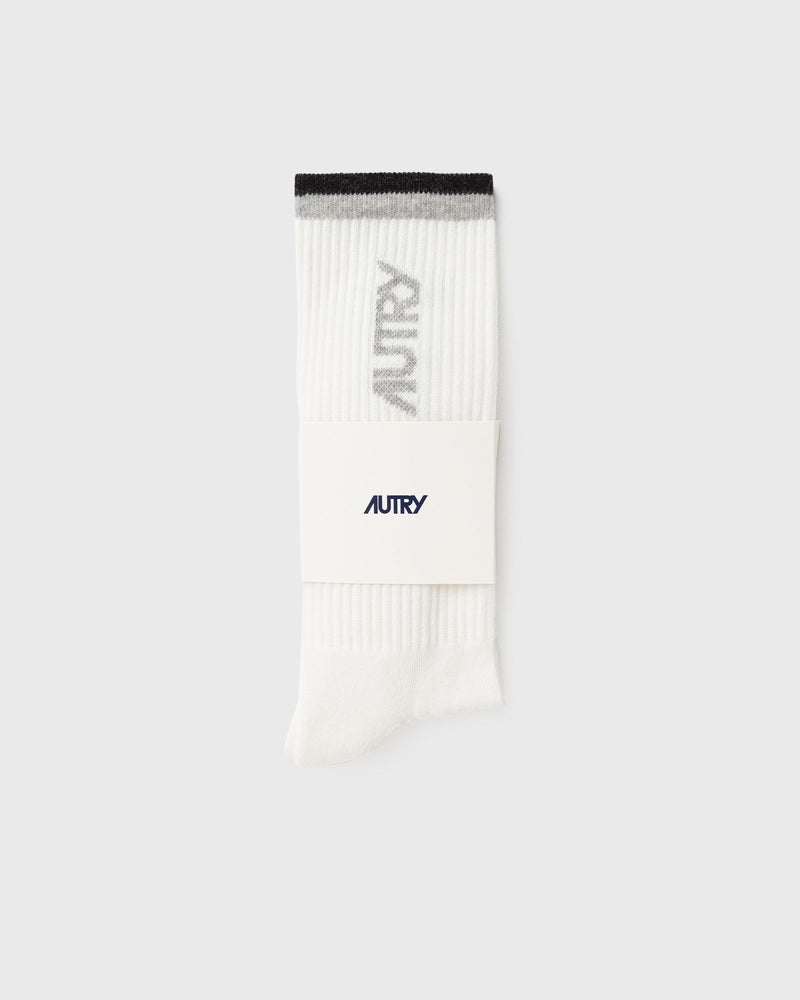 Autry Action Shoes SOCKS MAIN white