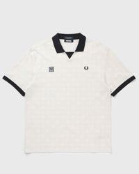Fred Perry Meyba Printed Polo Shirt White