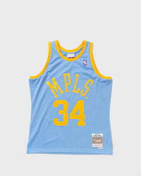 Mitchell & Ness NBA Swingman Jersey Los Angeles Lakers 2001-02 Shaquille O'neal #34 blue