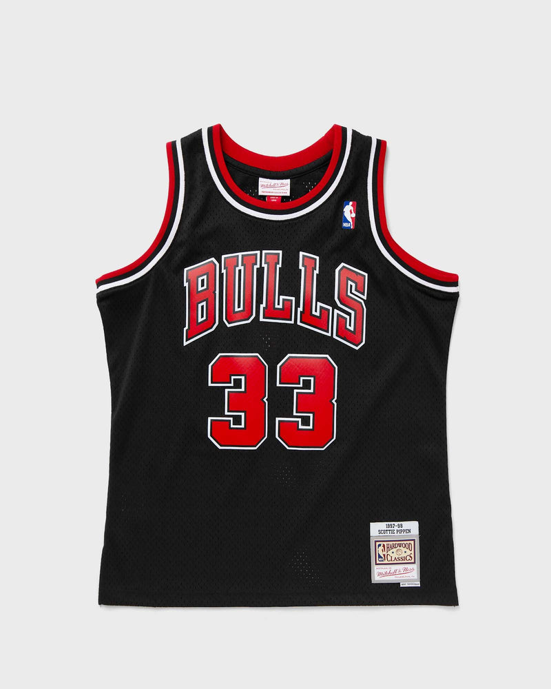 Mitchell & Ness NBA SWINGMAN JERSEY CHICAGO BULLS ALTERNATE 1997-98 SCOTTIE PIPPEN #33 black|red