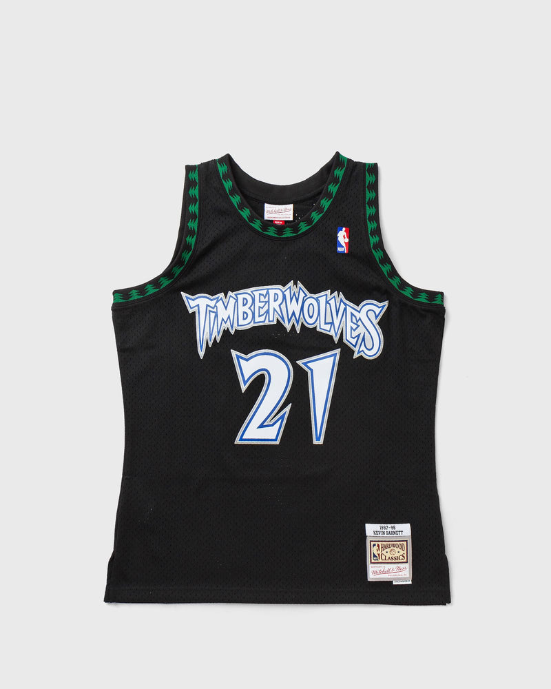 Mitchell & Ness NBA Swingman Jersey Minnesota Timberwolves Alternate 1997-98 Kevin Garnett #21 black