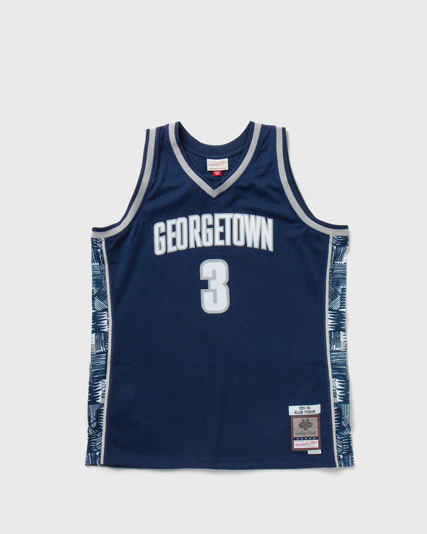 Mitchell & Ness NBA Swingman Jersey Georgetown University 1995-96 Allen Iverson #3 blue
