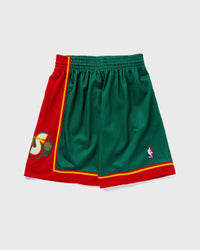 Mitchell & Ness NBA Swingman Shorts Seattle Supersonics Road 1995-96 green
