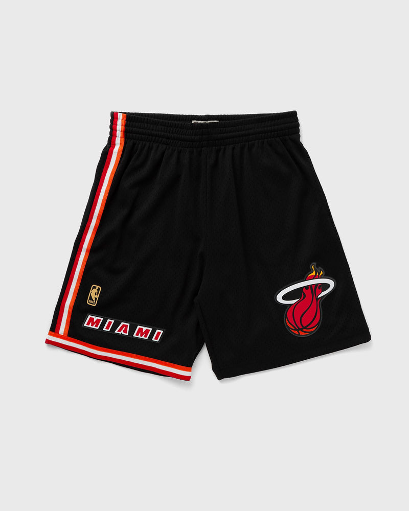 Mitchell & Ness NBA Swingman Shorts Miami Heat Road 1996-97 black