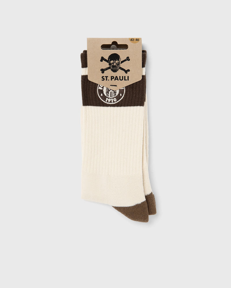 fc st. pauli Socks Grand Dad beige