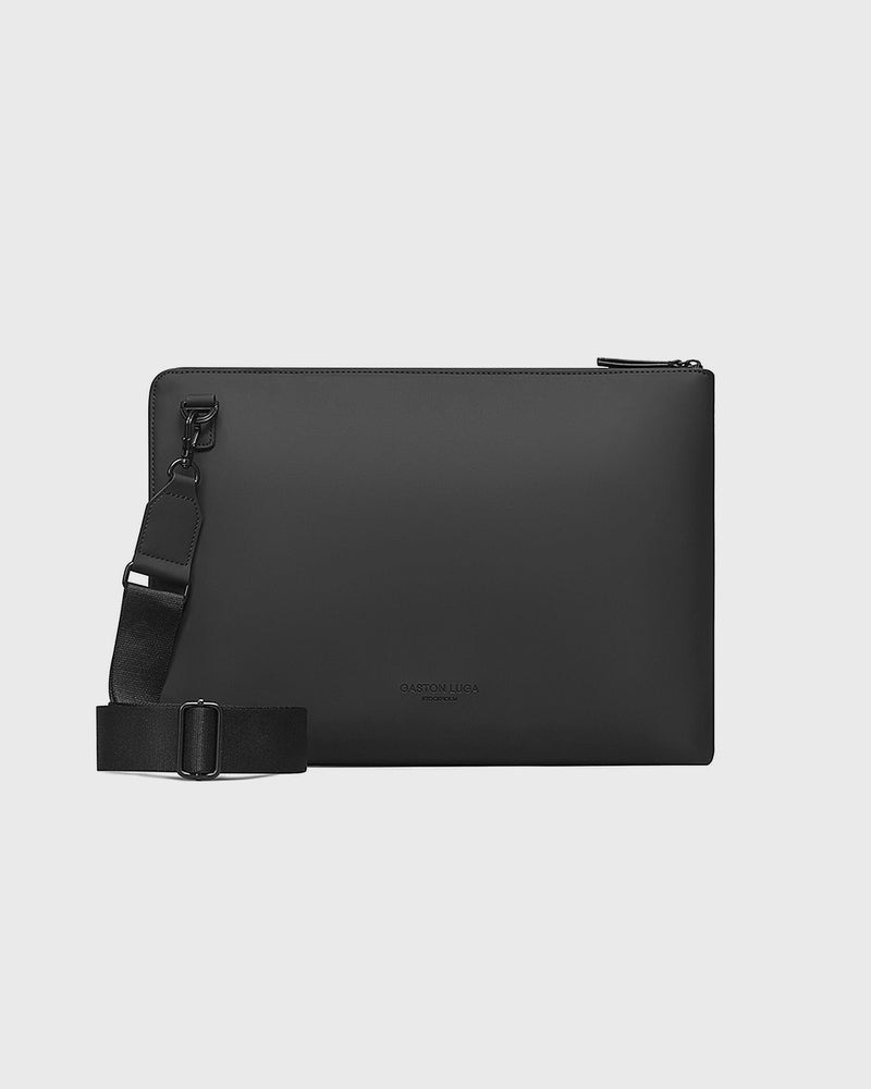 Gaston Luga Splsh Laptop Bag - 15/16 black