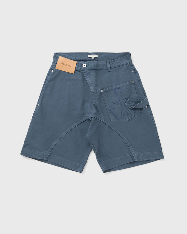 JW Anderson TWISTED WORKWEAR SHORTS blue