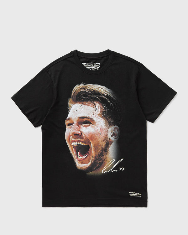 Mitchell & Ness NBPA REAL BIG FACE TEE PLAYERS ASSOC LUKA DONCIC black