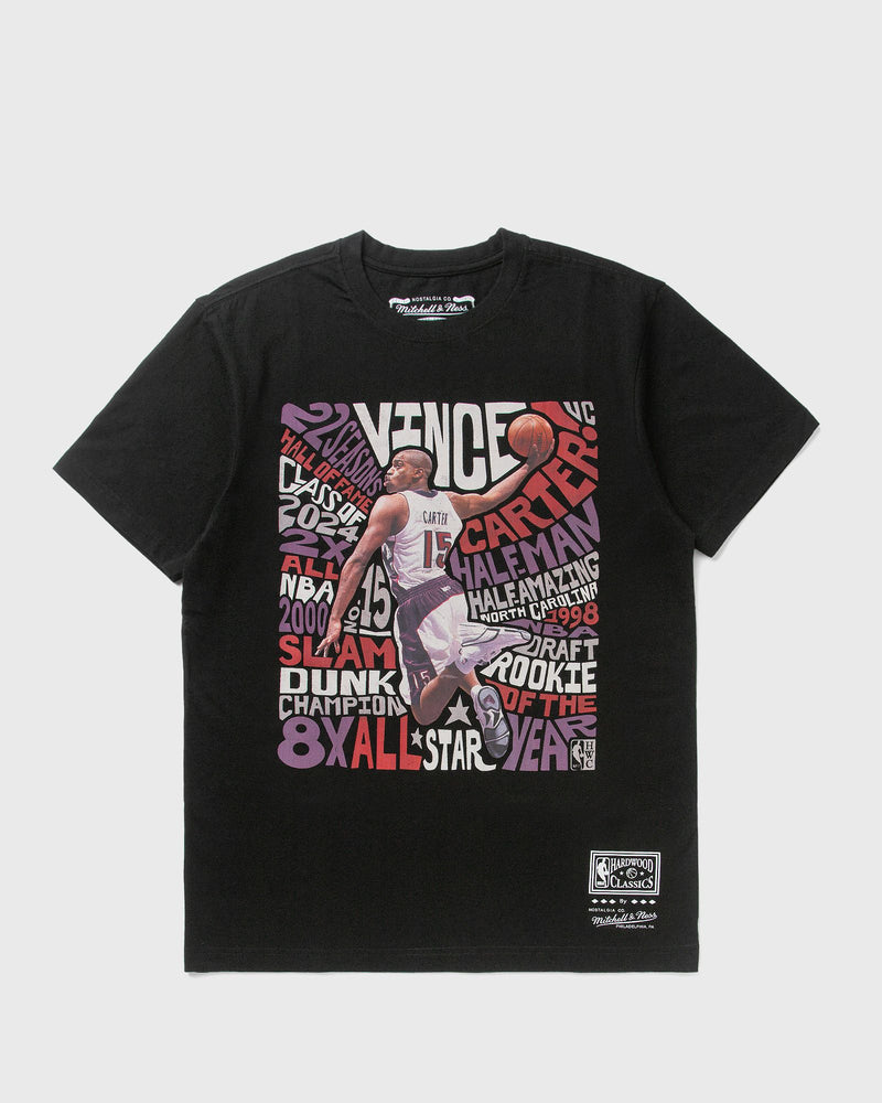 Mitchell & Ness NBA PLAYER ABSTRACT TEE TORONTO RAPTORS  VINCE CARTER black