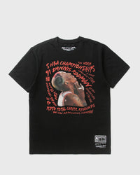 Mitchell & Ness NBA Player Abstract TEE Chicago Bulls Dennis Rodman black