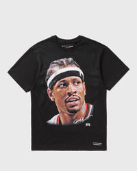 Mitchell & Ness NBA Player Big Face Tee Philadelphia 76ERS Allen Iverson Black