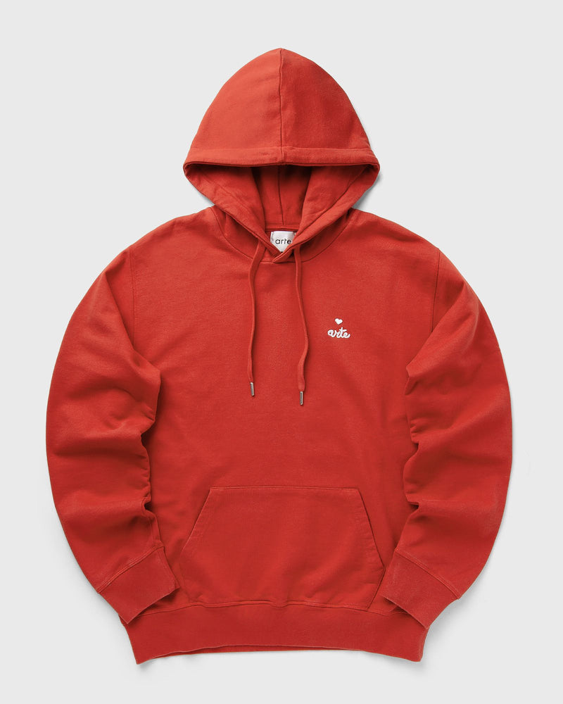 Arte Antwerp Small heart and logo Hoodie red