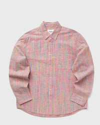 Wax London ROVE LS Shirt Space DYE Check pink