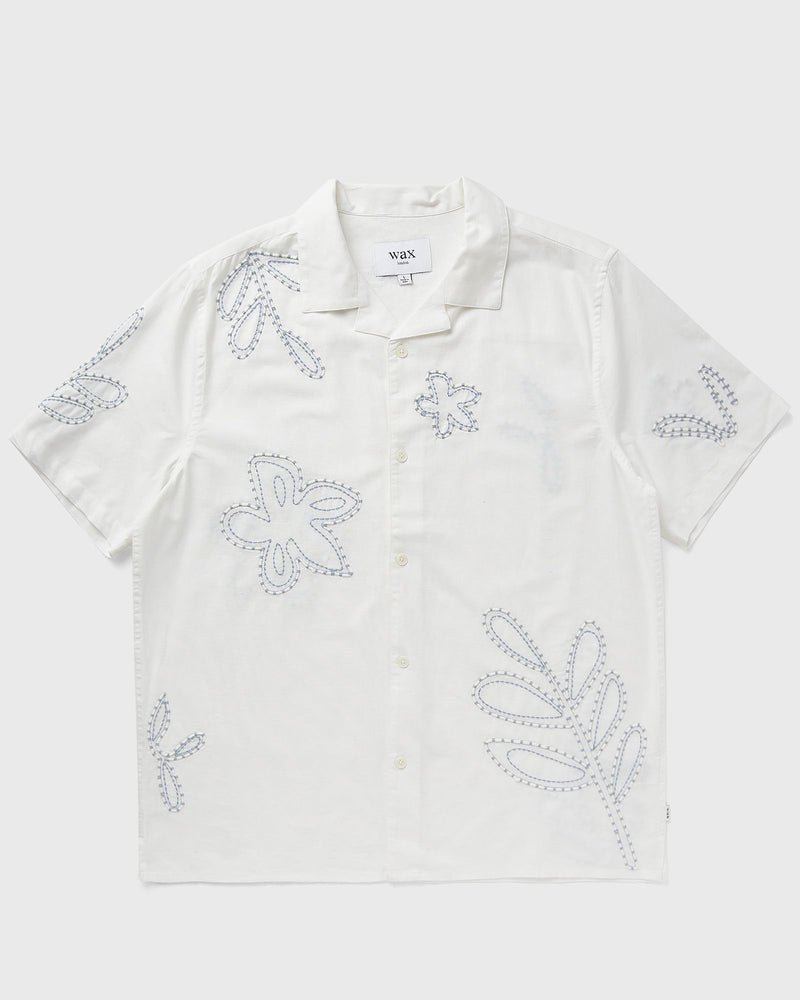 Wax London DIDCOT SS SHIRT OVERSIZED FLORAL white