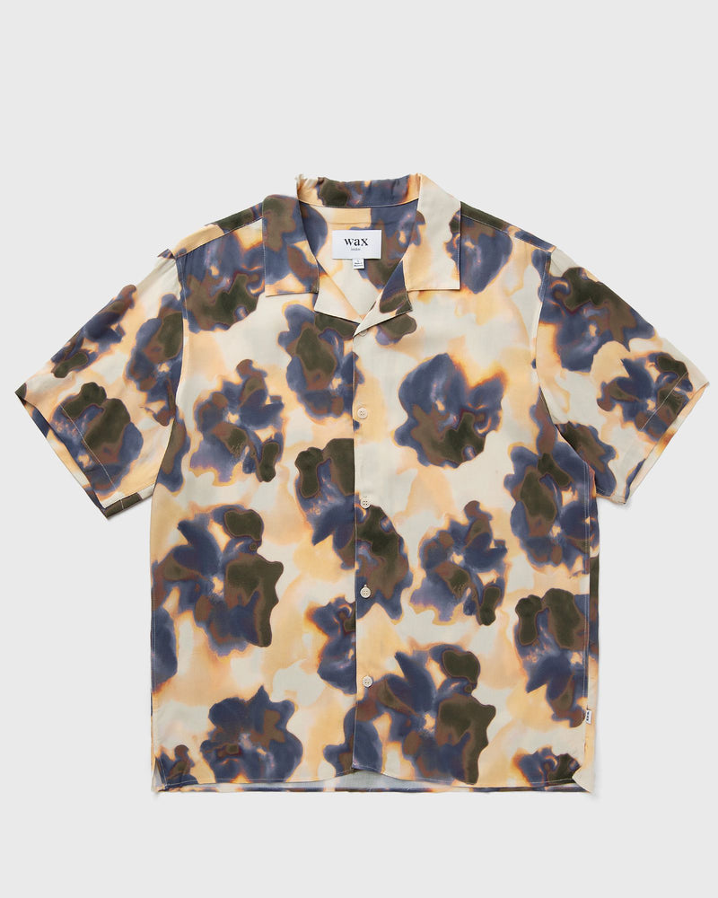 Wax London DIDCOT SS SHIRT BLUR FLORAL pink