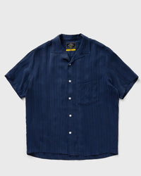 Portuguese Flannel Cupro Srtipe blue