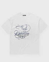 Cole Buxton Distressed Pocket Tee White