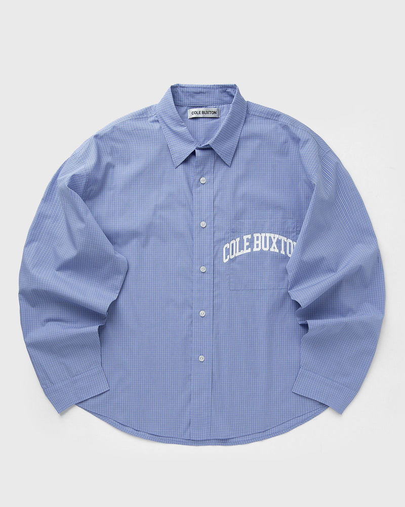 Cole Buxton PYJAMA SHIRT blue